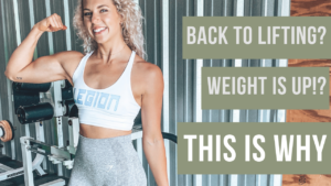 Back to Lifting? Is your weight up?